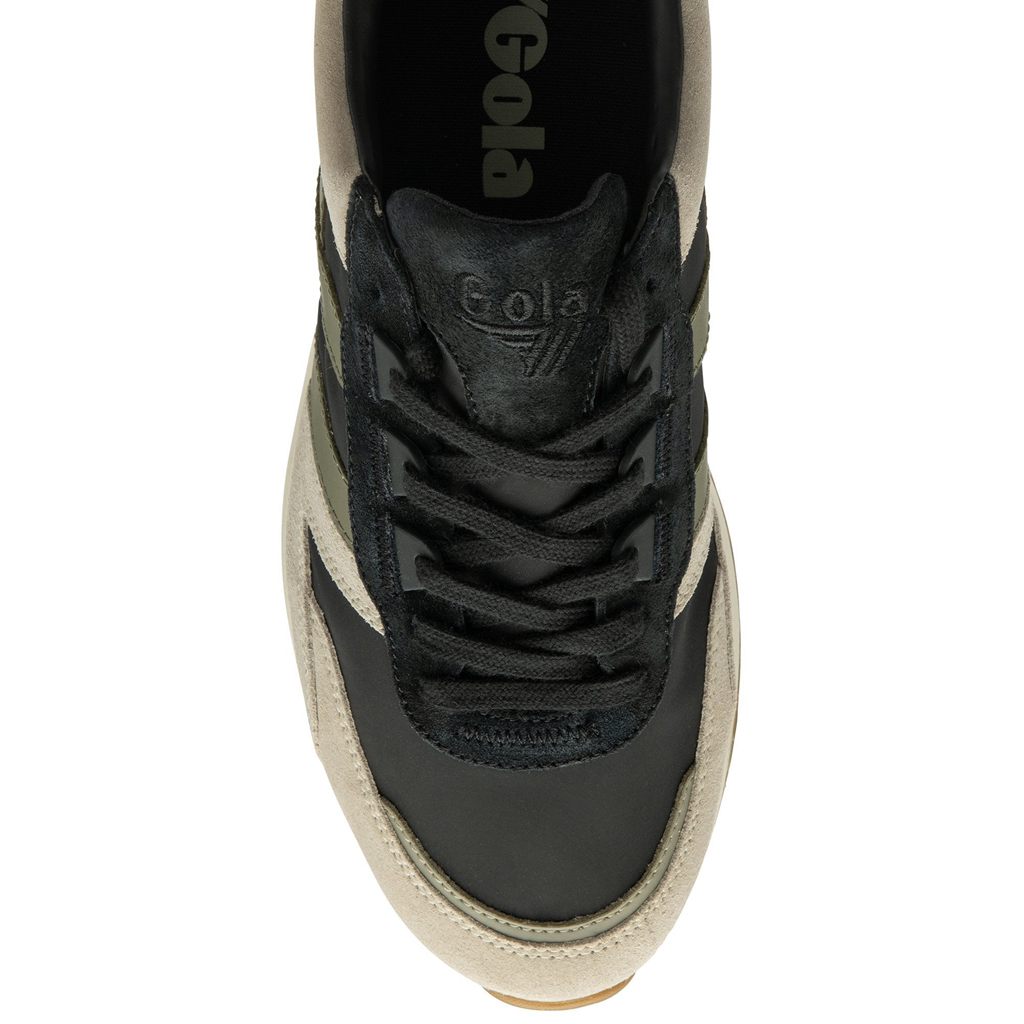 Gola Classics Chicago Sneakers Negras Gris Kaki España | AVR-869457