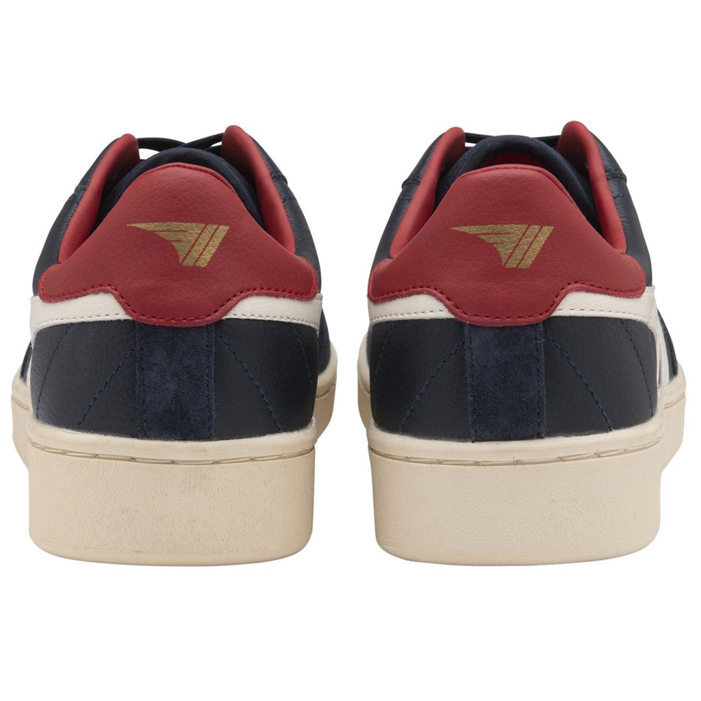 Gola Classics Contact Leather Sneakers Azul Marino Blancas Rojas Oscuro España | NQL-982475