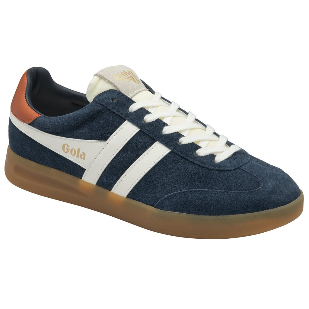 Gola Classics Cyclone Sneakers Azul Marino Blancas Naranjas España | VJF-382705