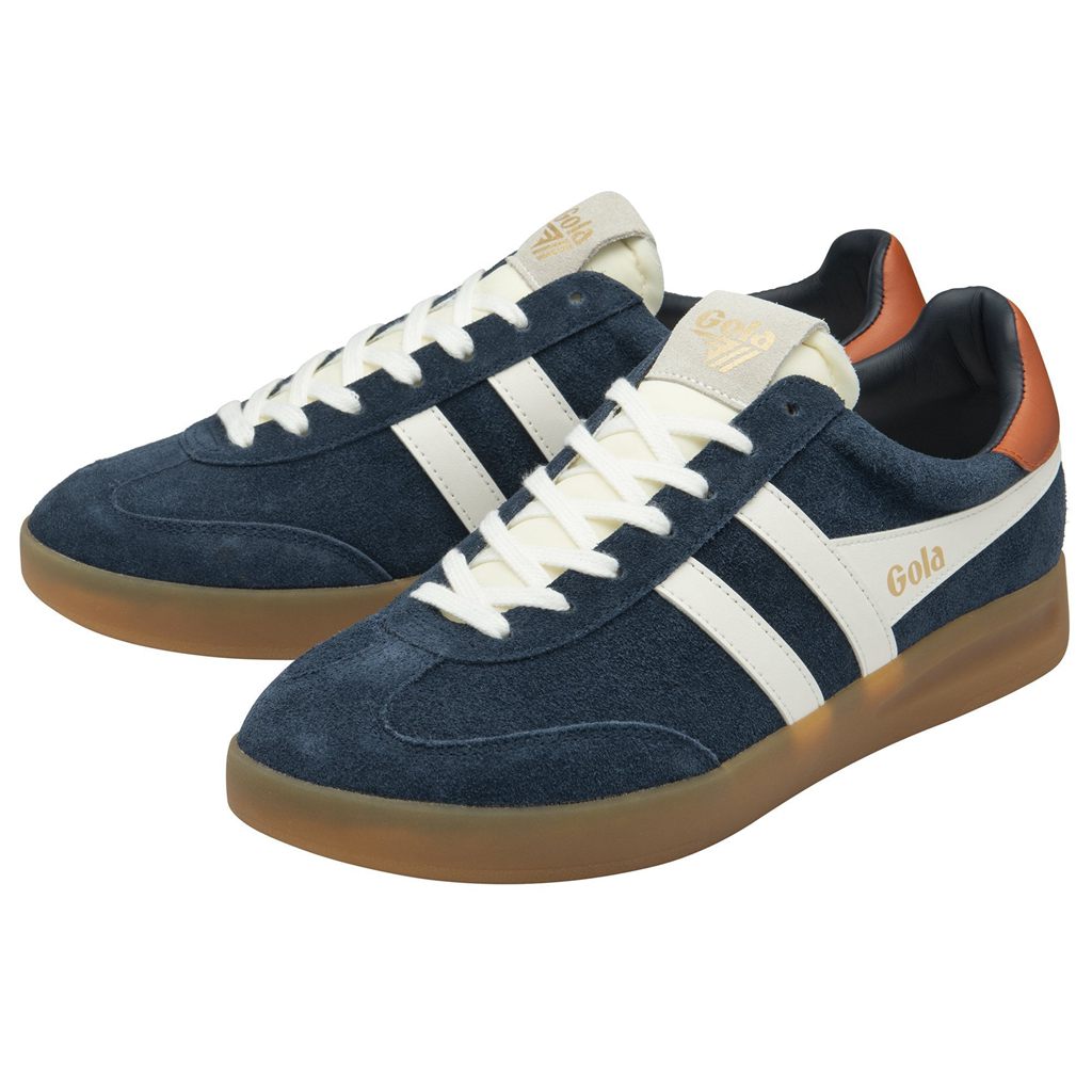 Gola Classics Cyclone Sneakers Azul Marino Blancas Naranjas España | VJF-382705