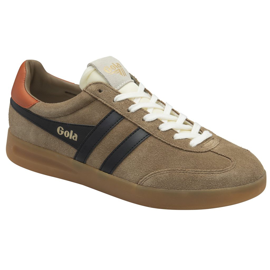 Gola Classics Cyclone Sneakers Negras Naranjas España | CLE-165843