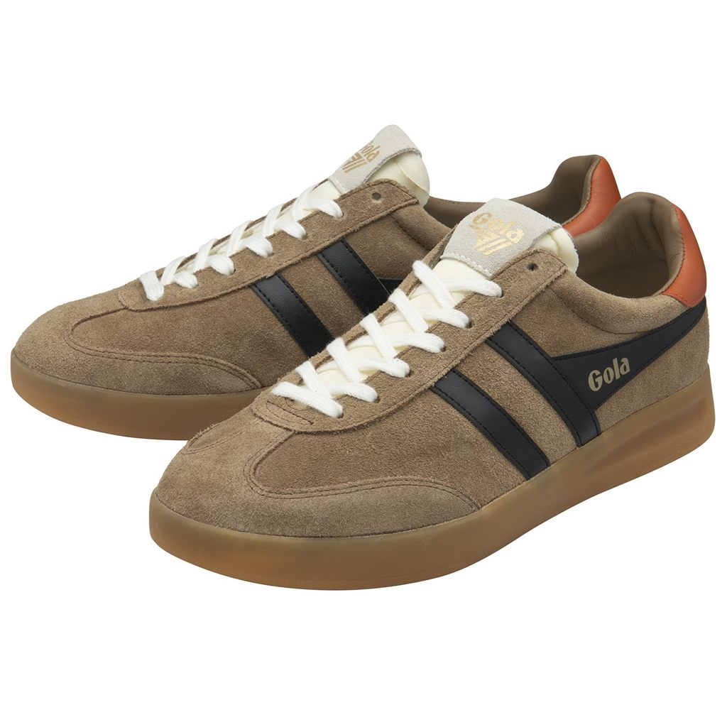 Gola Classics Cyclone Sneakers Negras Naranjas España | CLE-165843