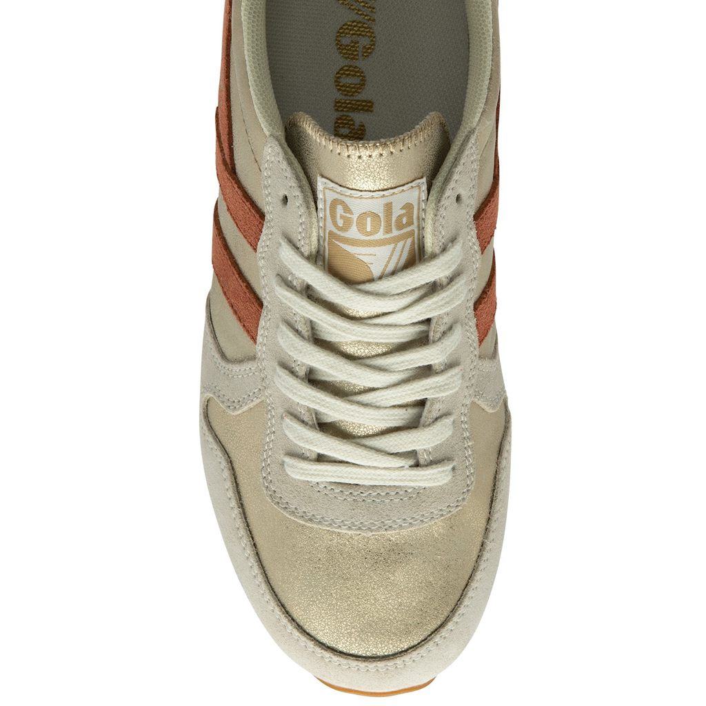 Gola Classics Daytona Blaze Sneakers Doradas Naranjas España | NCJ-398514