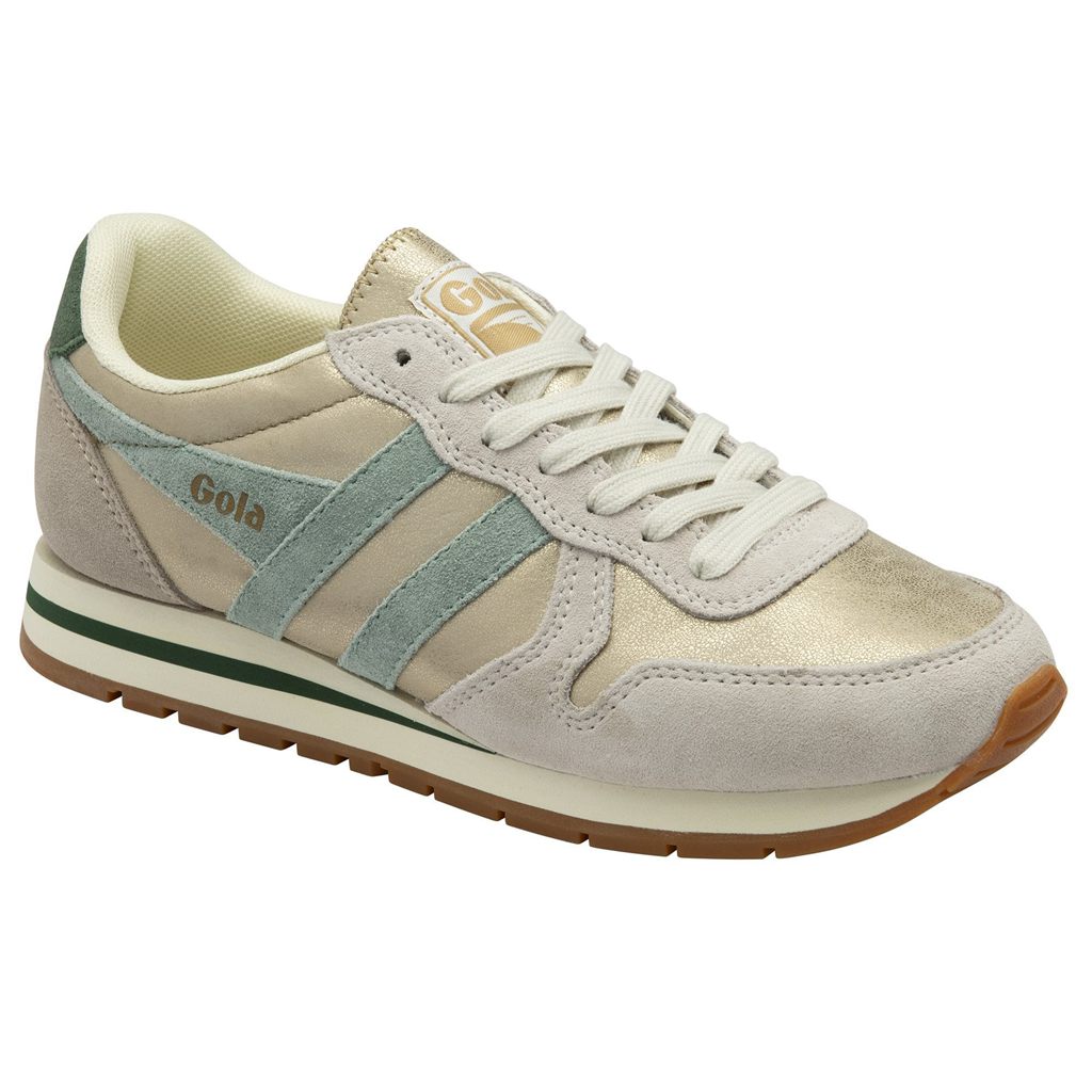 Gola Classics Daytona Blaze Sneakers Doradas Verde España | INC-352107