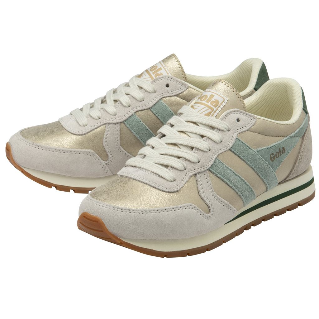 Gola Classics Daytona Blaze Sneakers Doradas Verde España | INC-352107