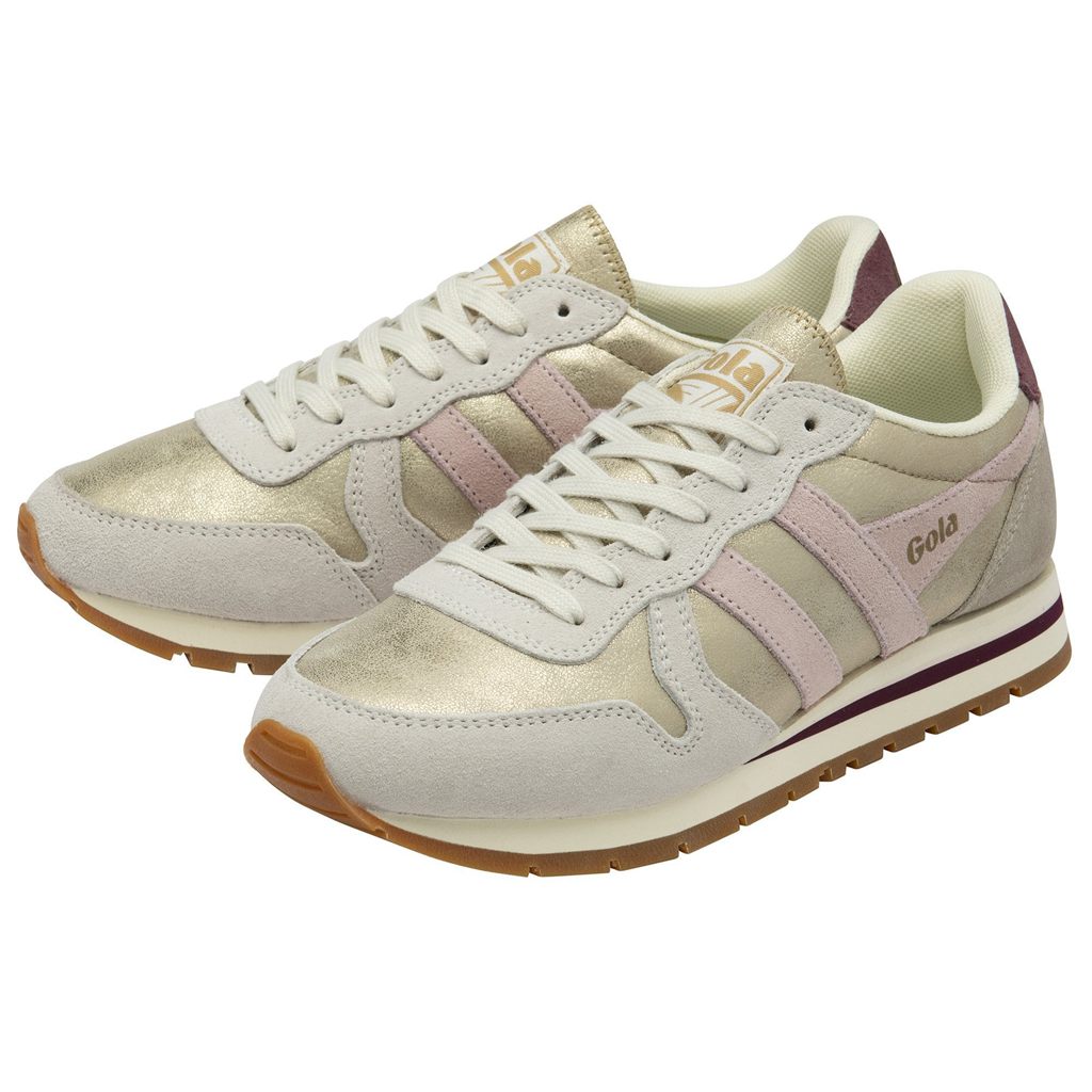 Gola Classics Daytona Blaze Sneakers Doradas Rosas España | TKG-623784