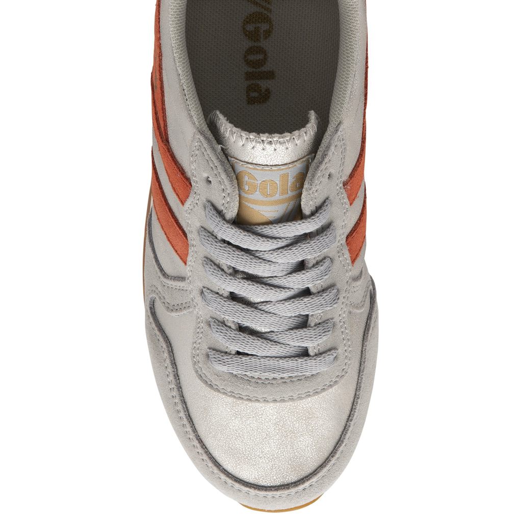 Gola Classics Daytona Blaze Sneakers Plateadas Coral España | ZYS-348059