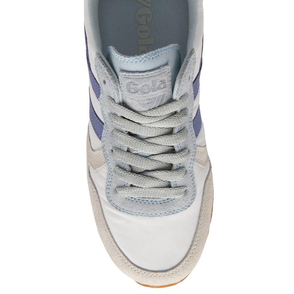 Gola Classics Daytona Chute Sneakers Blancas Azules Lavanda España | XSJ-807541