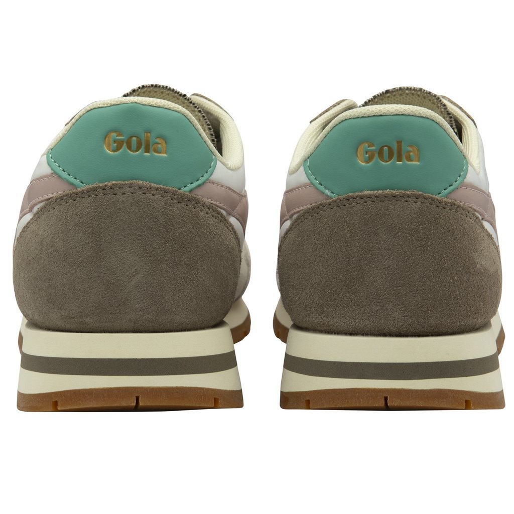 Gola Classics Daytona Chute Sneakers Blancas Rosas España | TVQ-972316