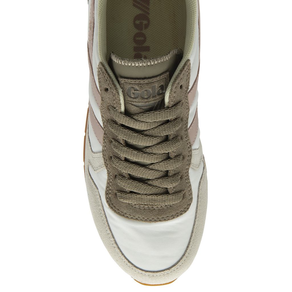 Gola Classics Daytona Chute Sneakers Blancas Rosas España | TVQ-972316