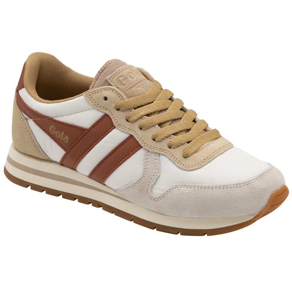 Gola Classics Daytona Chute Sneakers Blancas Naranjas España | UTD-384756
