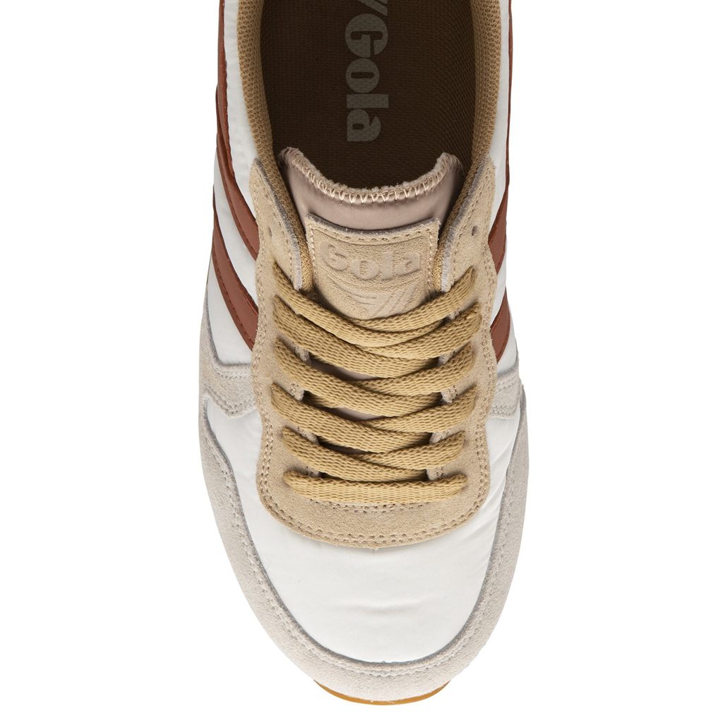 Gola Classics Daytona Chute Sneakers Blancas Naranjas España | UTD-384756