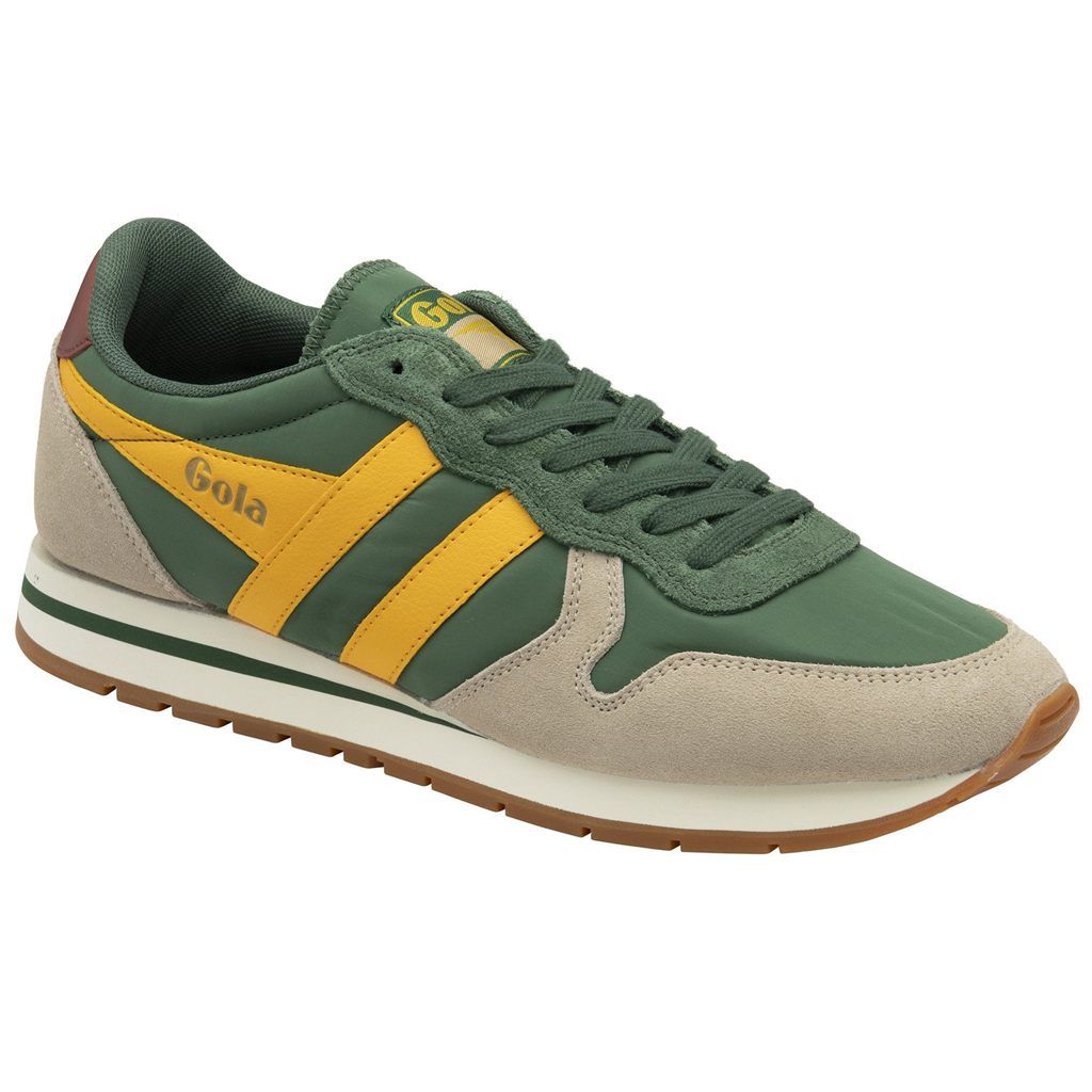 Gola Classics Daytona Chute Sneakers Evergreen Bone Sun España | ZOP-397841