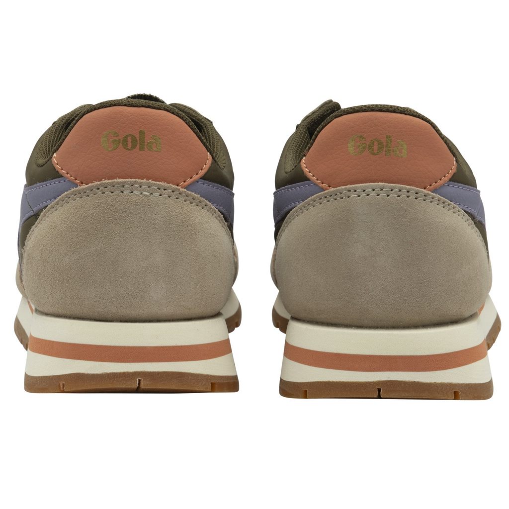 Gola Classics Daytona Chute Sneakers Kaki Lavanda España | HXR-490825