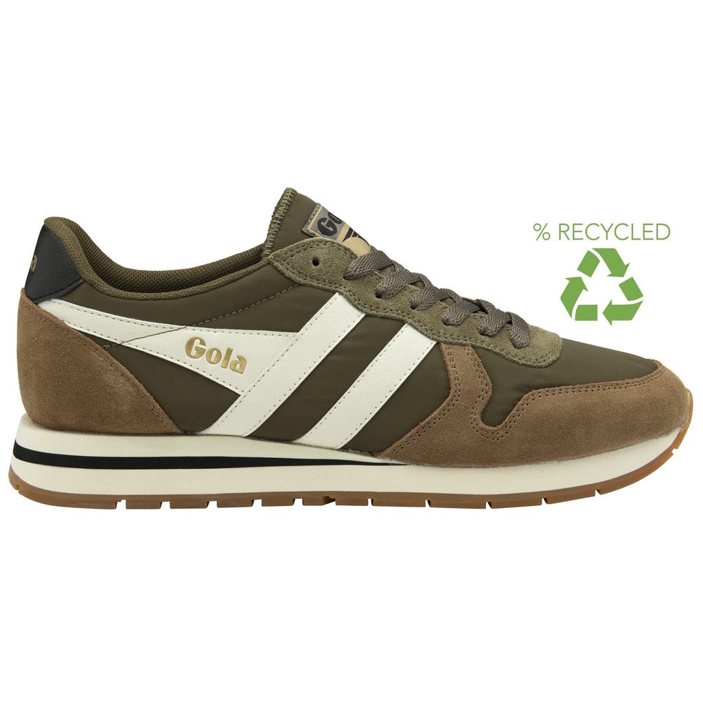 Gola Classics Daytona Chute Sneakers Kaki Blancas España | TJR-934207
