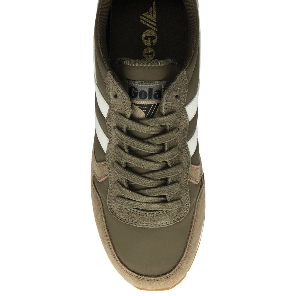 Gola Classics Daytona Chute Sneakers Kaki Blancas España | TJR-934207