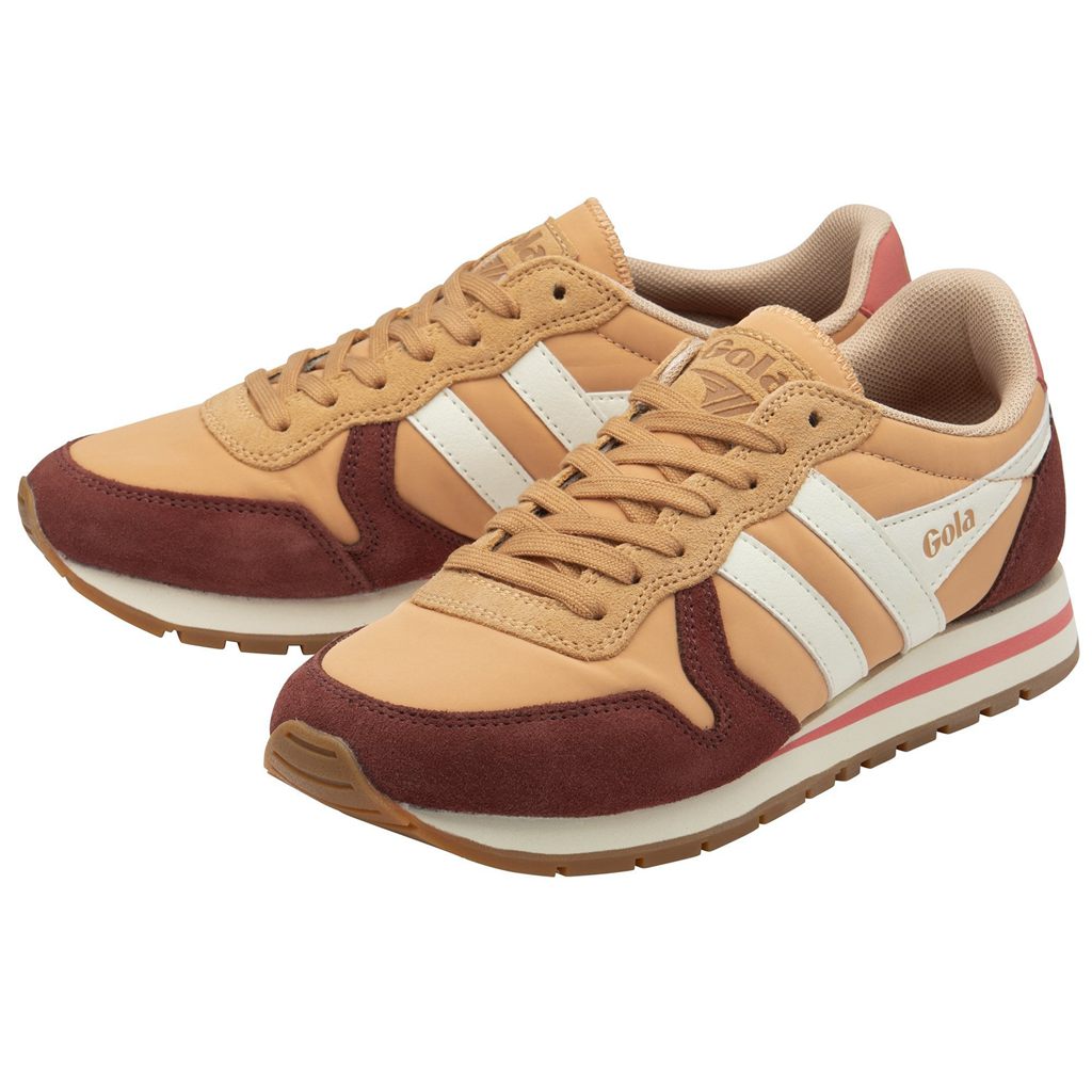 Gola Classics Daytona Chute Sneakers Rojas Blancas España | RGH-410639
