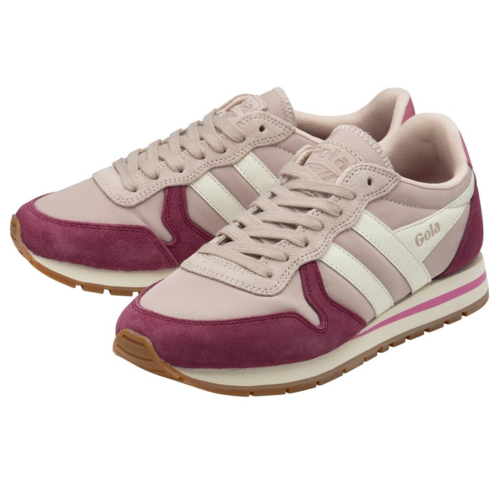 Gola Classics Daytona Chute Sneakers Rosas Blancas España | RUY-264179
