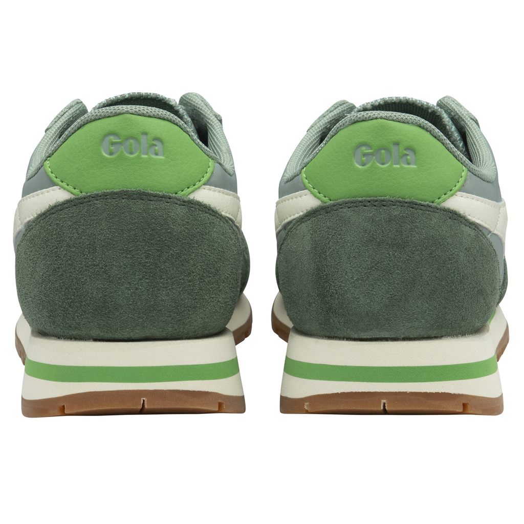 Gola Classics Daytona Chute Sneakers Verde Blancas España | LBQ-021395