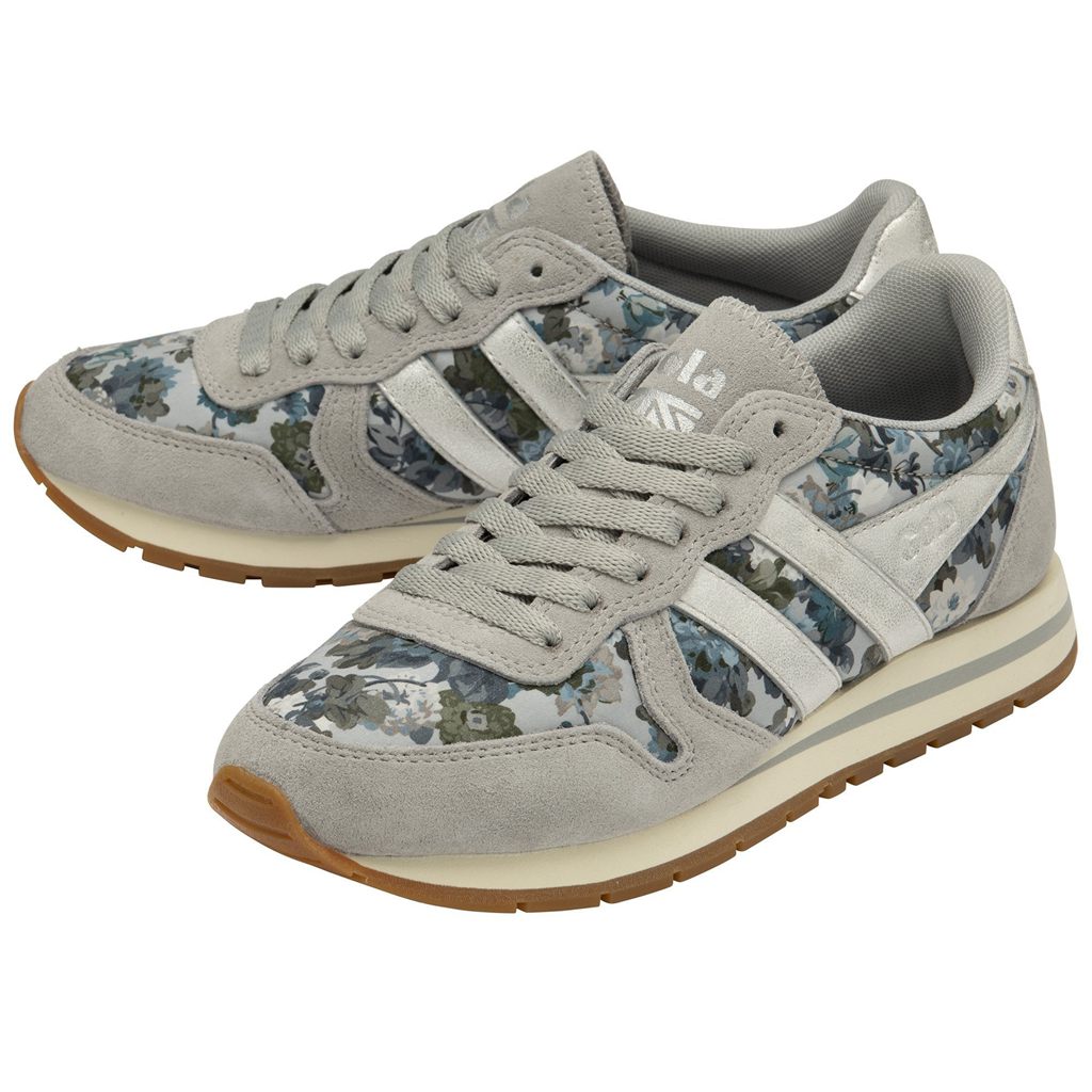 Gola Classics Daytona LBTY CG Sneakers Gris Claro Plateadas España | XBD-978453