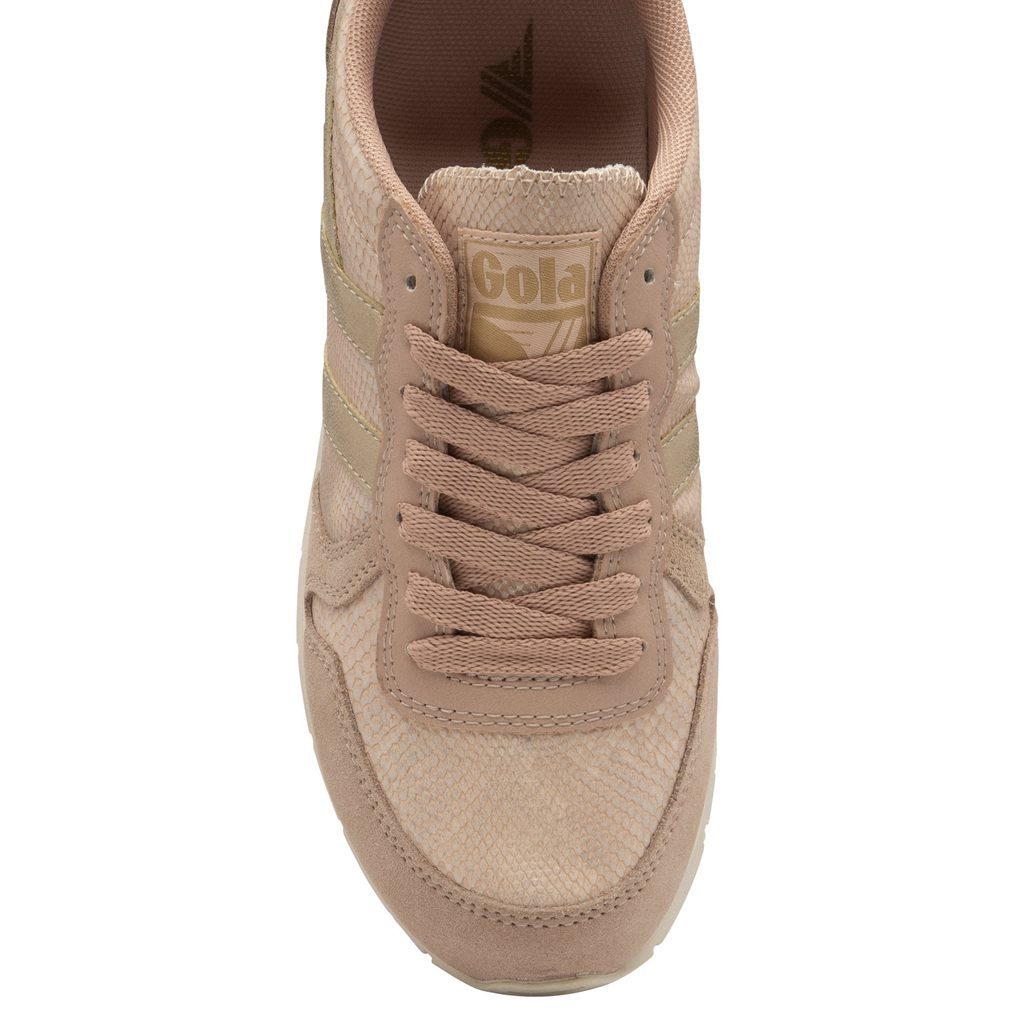 Gola Classics Daytona Lizard Sneakers Rosas Doradas España | DPJ-473286