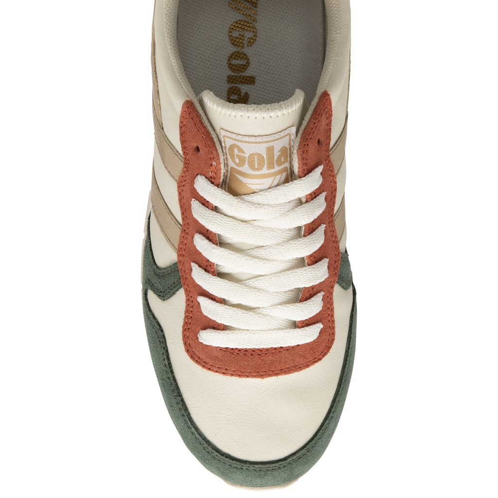 Gola Classics Daytona Quadrant Sneakers Blancas Doradas Rosas España | NTH-130697