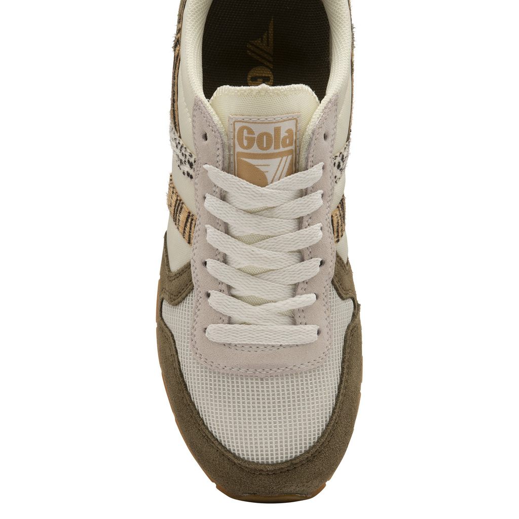 Gola Classics Daytona Safari Sneakers Blancas Kaki España | KTH-146027