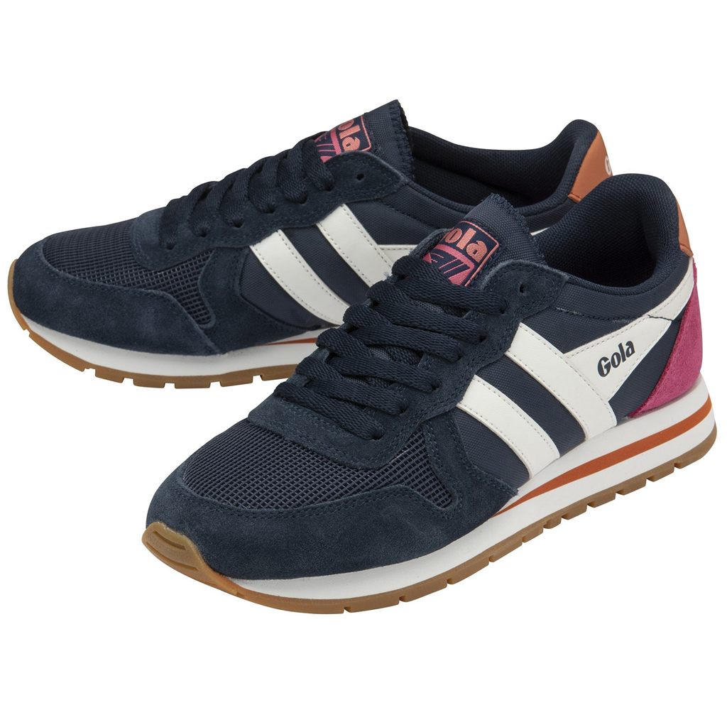 Gola Classics Daytona Sneakers Azul Marino Blancas Coral España | MJZ-254738