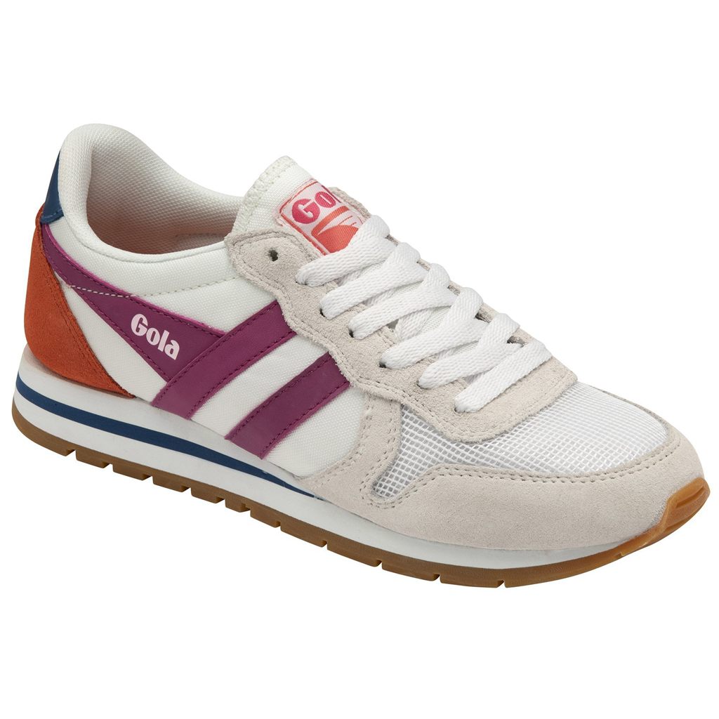 Gola Classics Daytona Sneakers Blancas Fucsia Azules España | XSL-423867