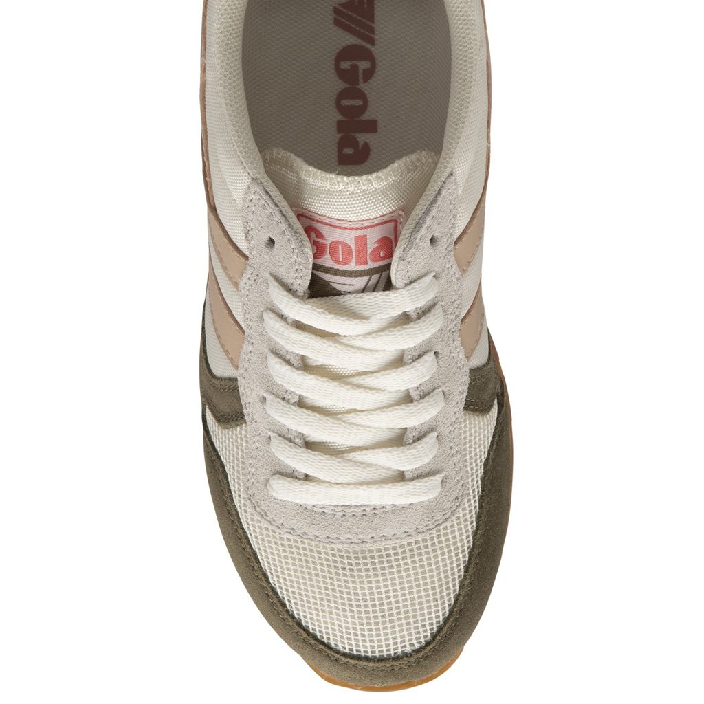 Gola Classics Daytona Sneakers Blancas Kaki Rosas España | PXI-018926