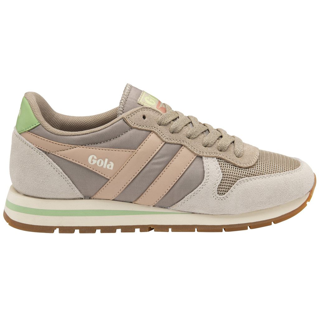Gola Classics Daytona Sneakers Gris Blancas Rosas España | WLB-739120