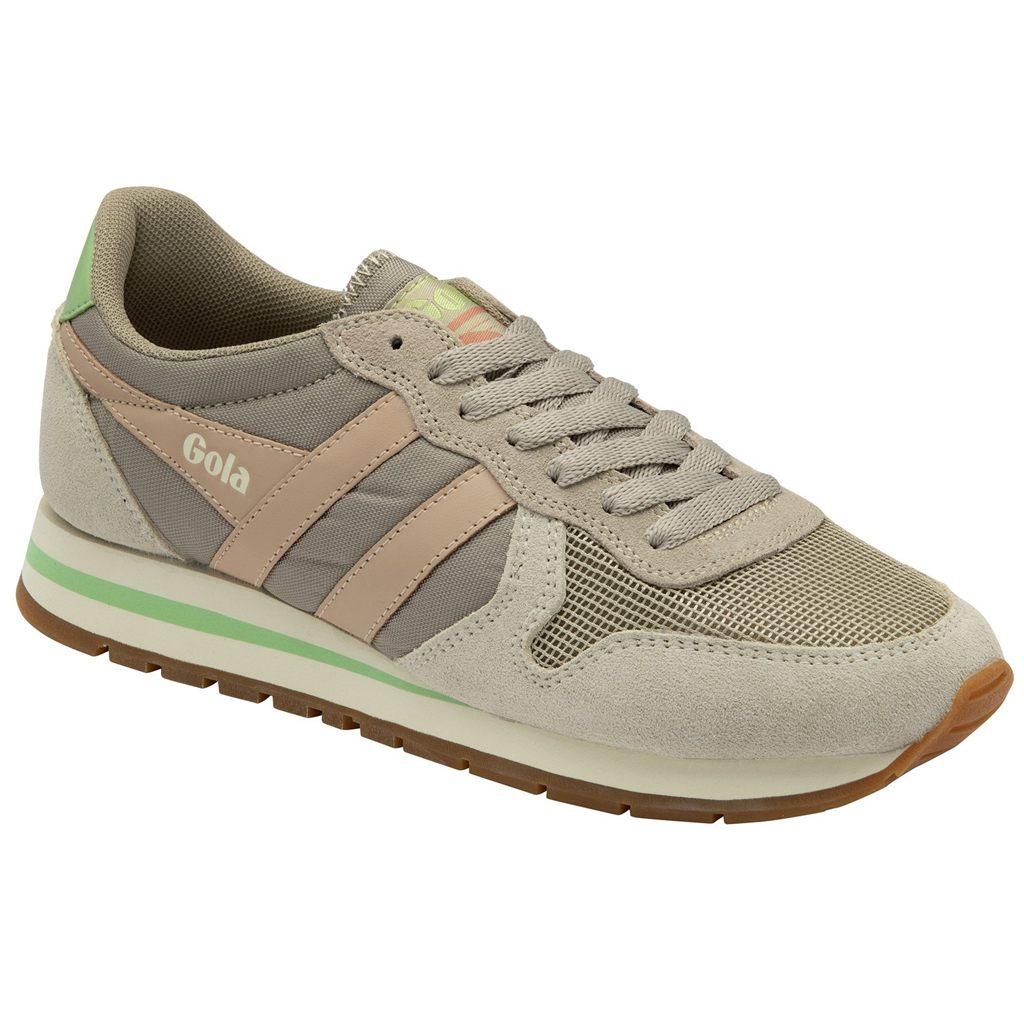 Gola Classics Daytona Sneakers Gris Blancas Rosas España | WLB-739120