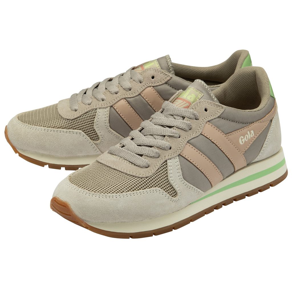 Gola Classics Daytona Sneakers Gris Blancas Rosas España | WLB-739120