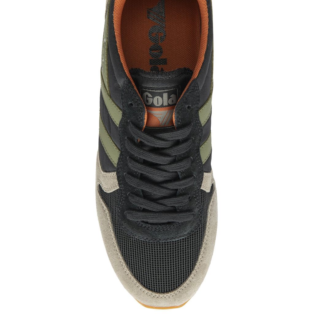Gola Classics Daytona Sneakers Negras Kaki España | PUT-371498