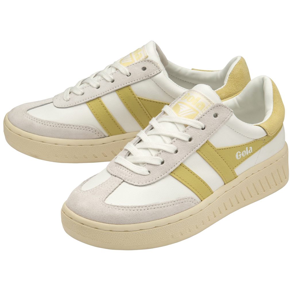 Gola Classics Dropshot Sneakers Blancas Limón España | KEC-639870