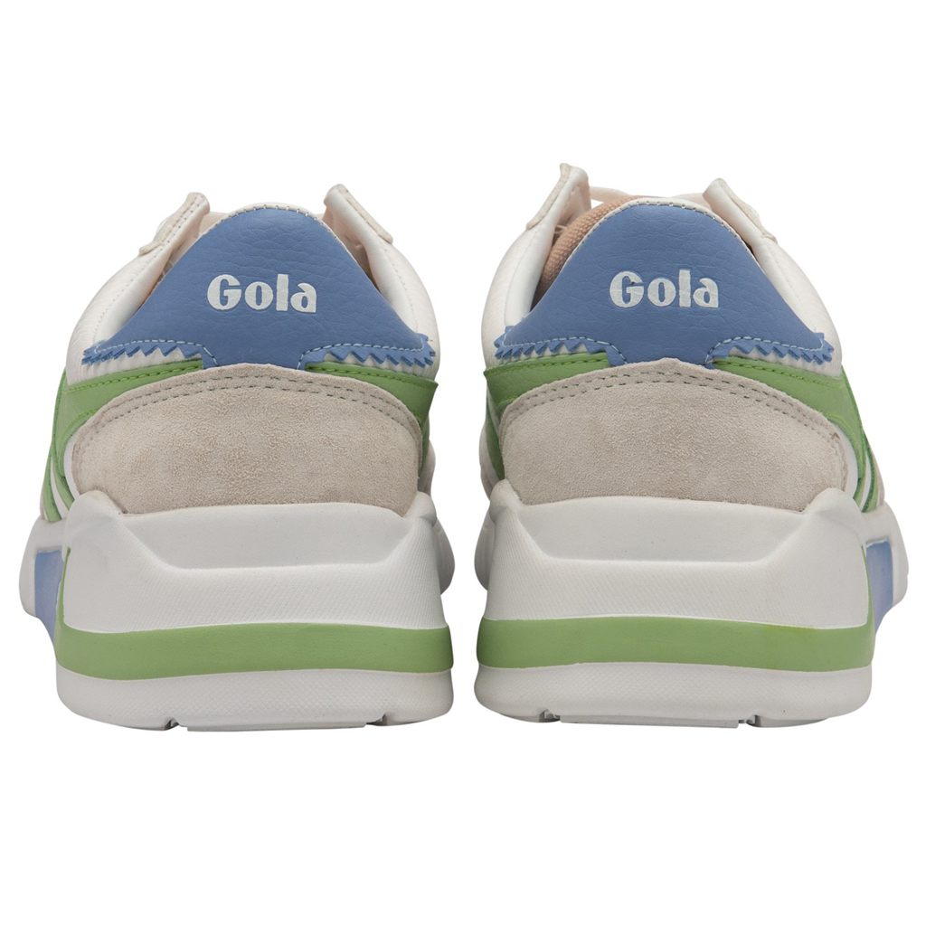 Gola Classics Eclipse California Sneakers Blancas Verde Azules España | TWA-567498