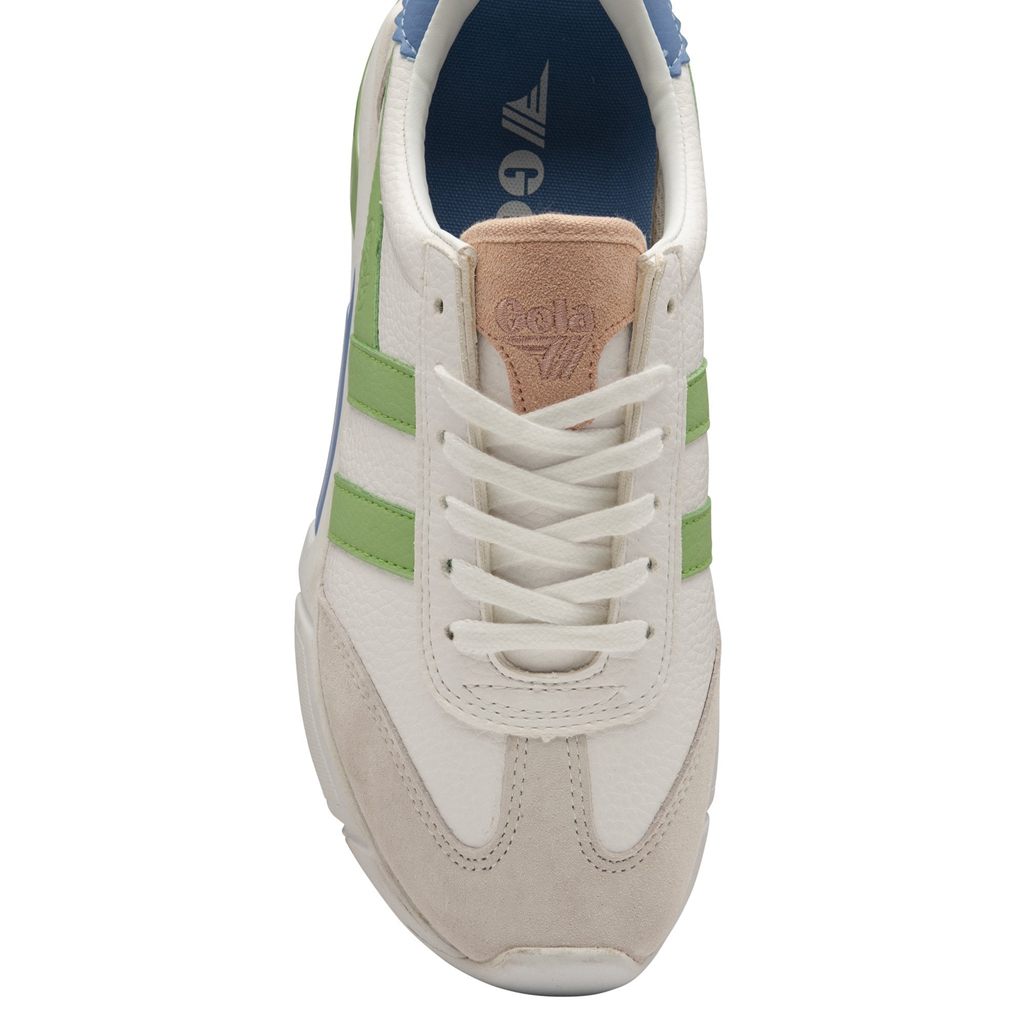 Gola Classics Eclipse California Sneakers Blancas Verde Azules España | TWA-567498