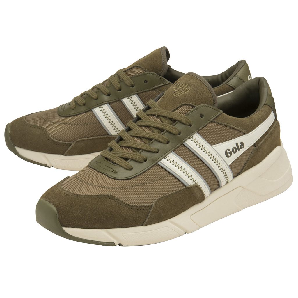 Gola Classics Eclipse Legacy Sneakers Kaki Blancas España | DXT-870621