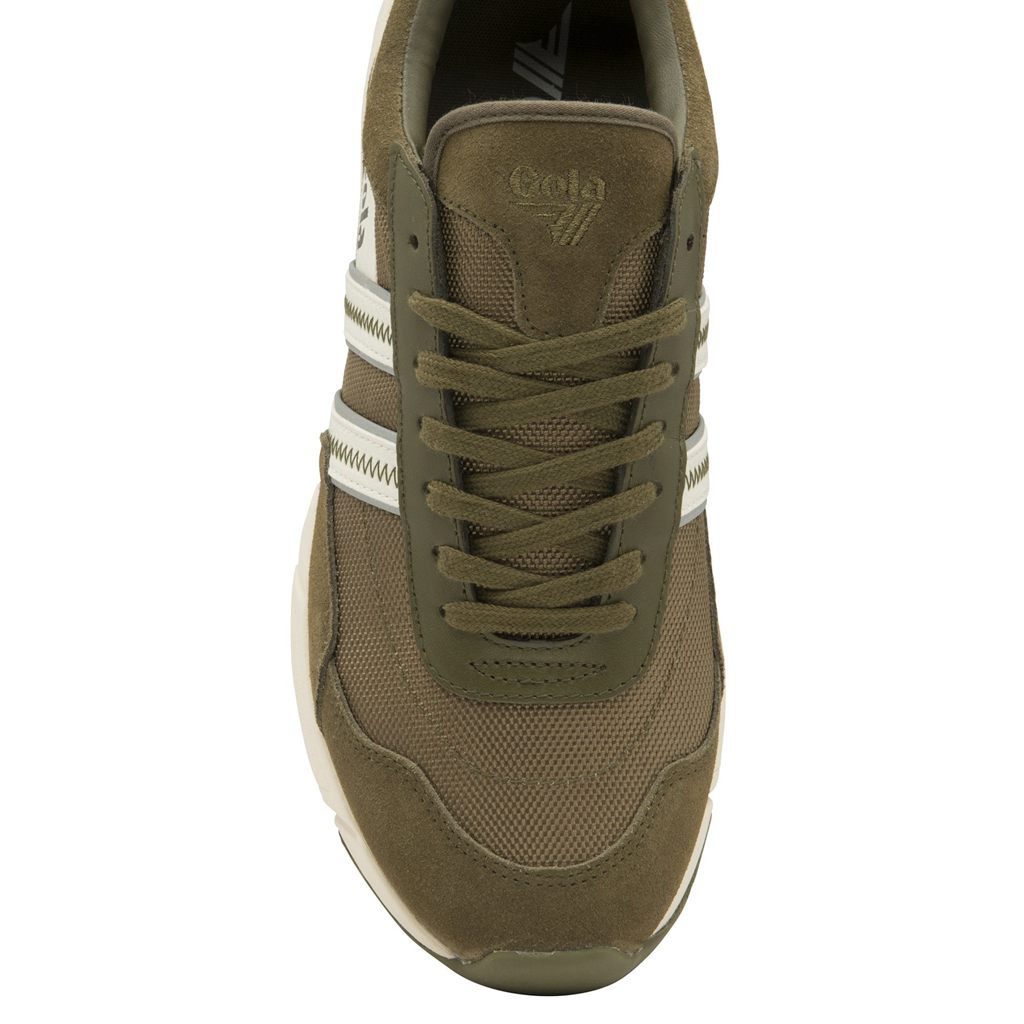 Gola Classics Eclipse Legacy Sneakers Kaki Blancas España | DXT-870621