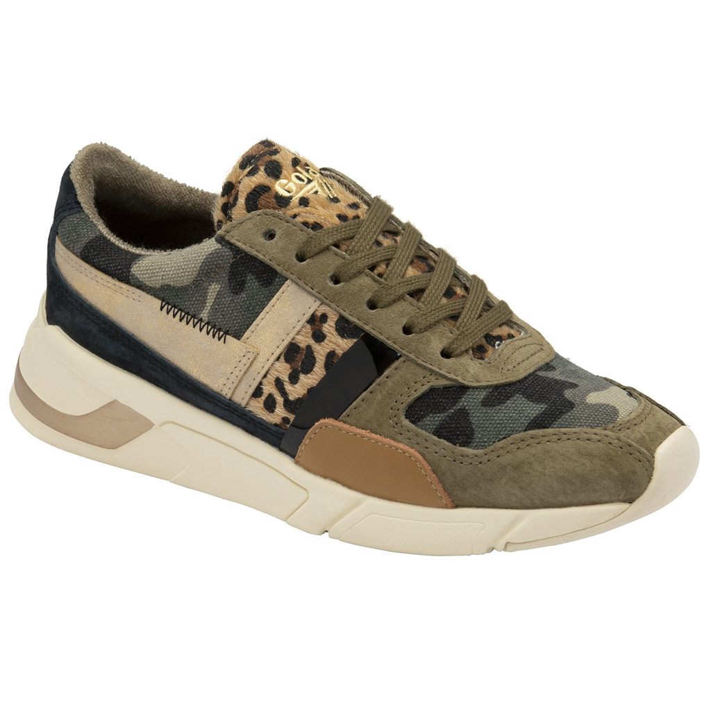 Gola Classics Eclipse Mode Sneakers Camuflaje Leopardo España | NDL-913684