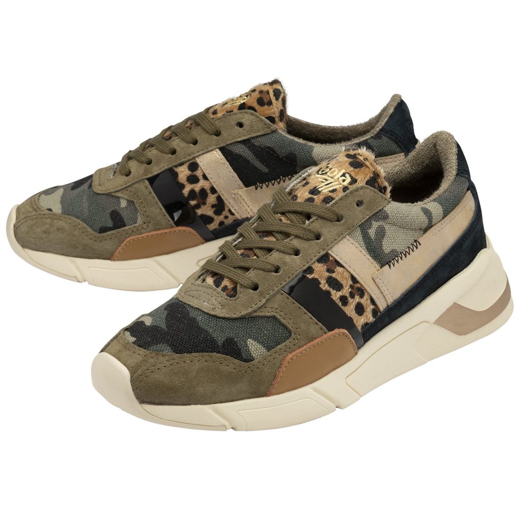 Gola Classics Eclipse Mode Sneakers Camuflaje Leopardo España | NDL-913684