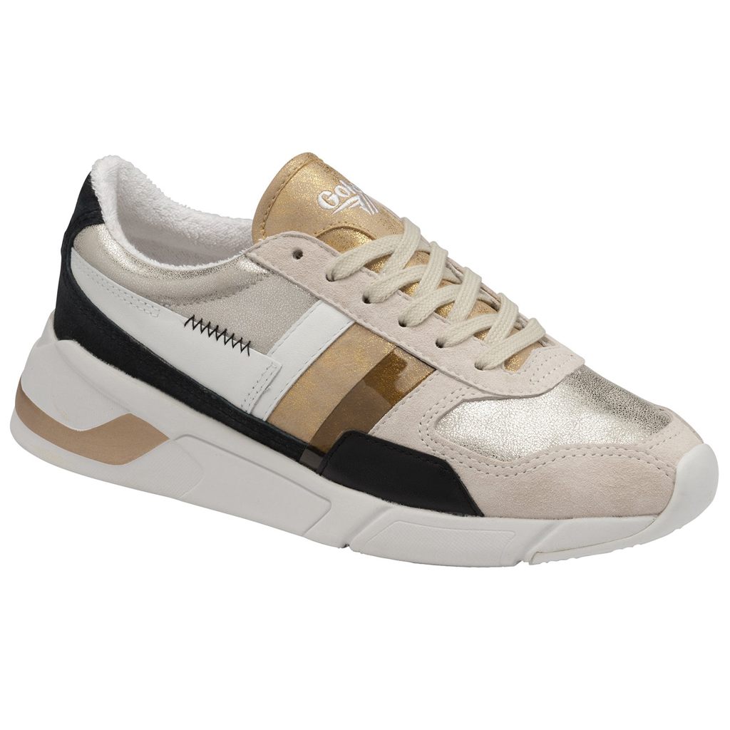 Gola Classics Eclipse Mode Sneakers Plateadas Doradas España | XSB-078542