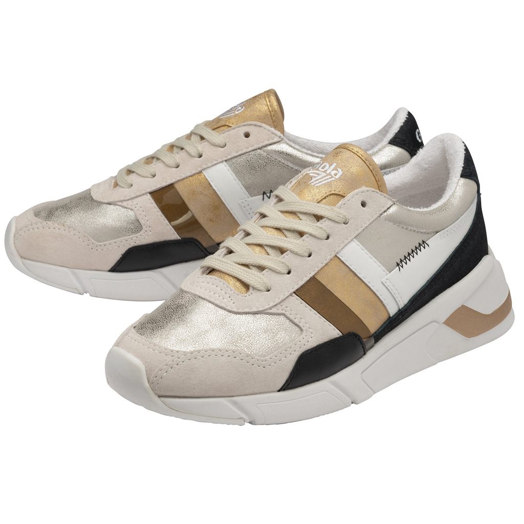 Gola Classics Eclipse Mode Sneakers Plateadas Doradas España | XSB-078542