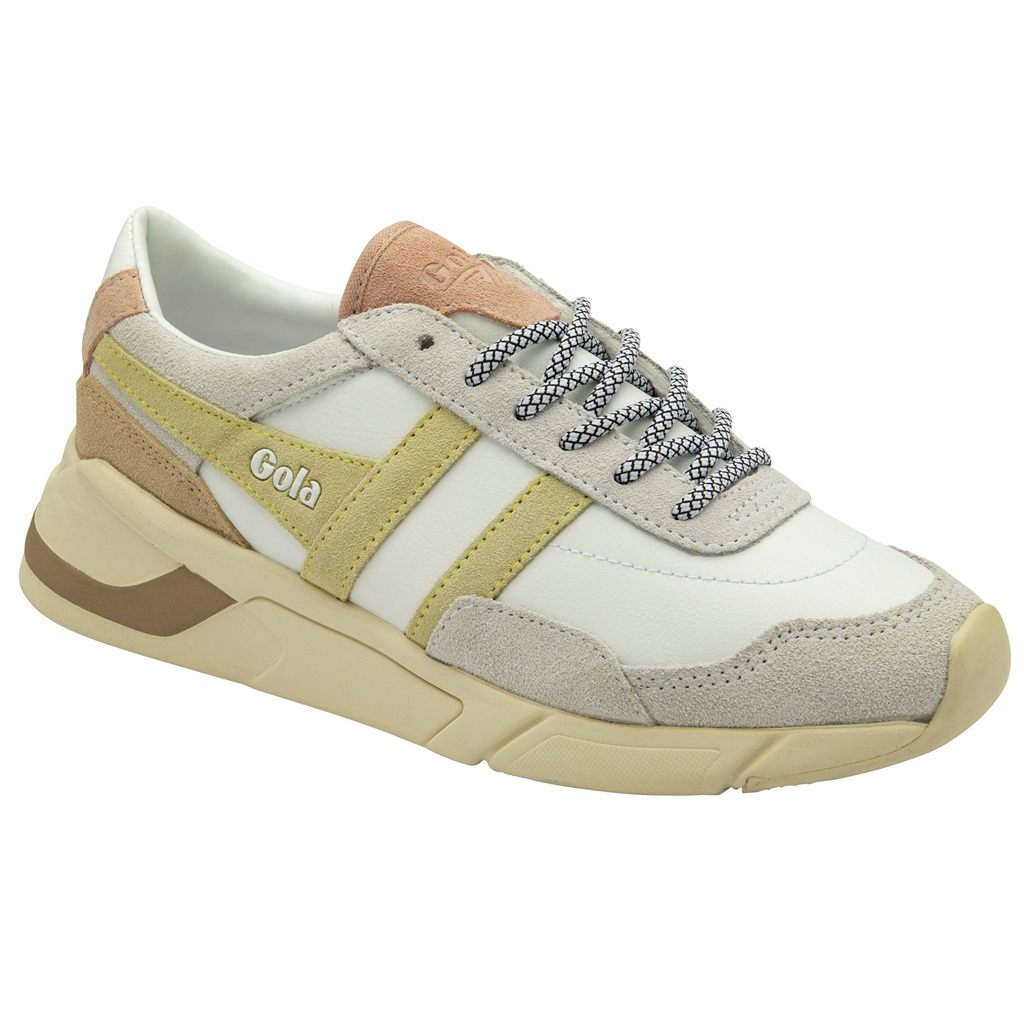 Gola Classics Eclipse Pure Sneakers Blancas Limón Rosas España | DJQ-174620