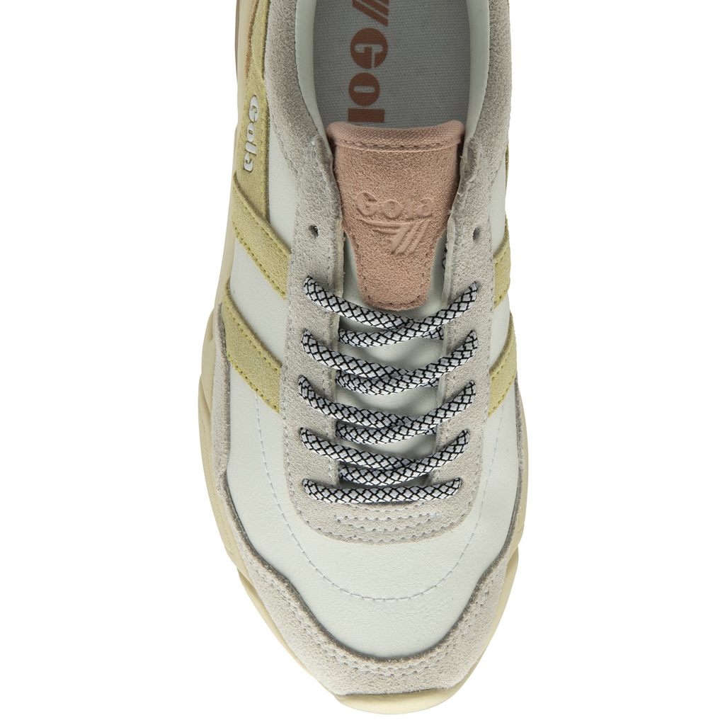 Gola Classics Eclipse Pure Sneakers Blancas Limón Rosas España | DJQ-174620