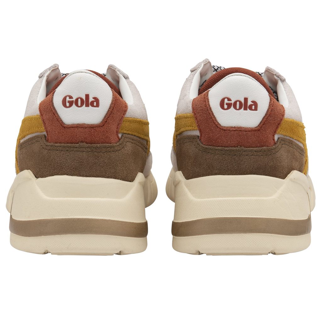 Gola Classics Eclipse Pure Sneakers Blancas Naranjas España | ELD-736102