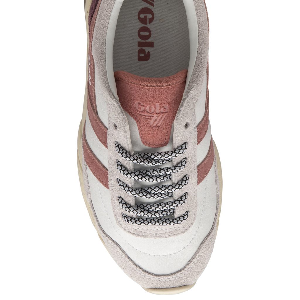 Gola Classics Eclipse Pure Sneakers Blancas Rosas Coral Rosas España | ADJ-149820