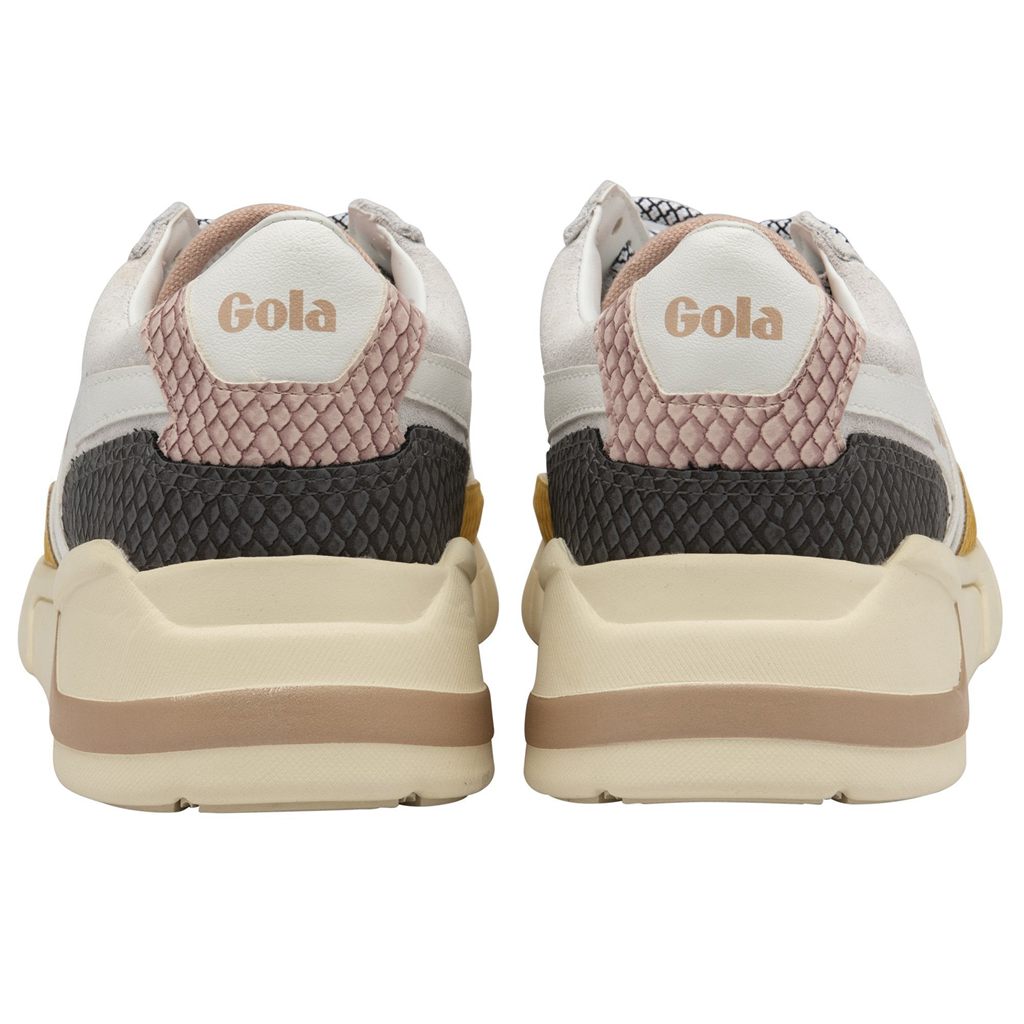 Gola Classics Eclipse Trident Snake Sneakers Blancas Rosas España | BVG-593826