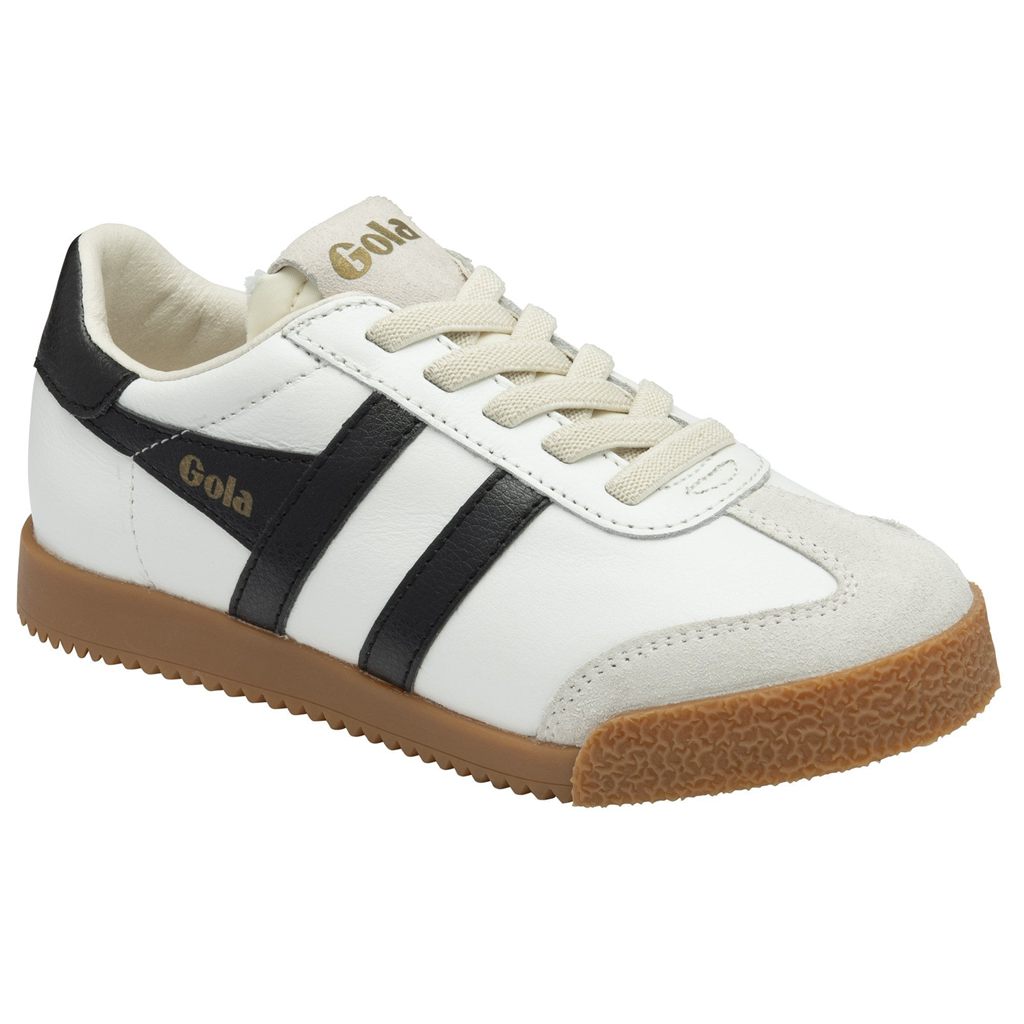 Gola Classics Elan Leather Sneakers Blancas Negras España | UNB-534601