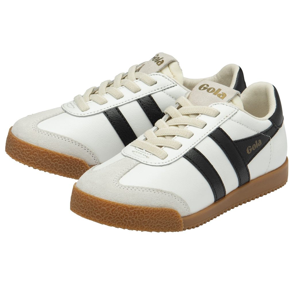 Gola Classics Elan Leather Sneakers Blancas Negras España | UNB-534601